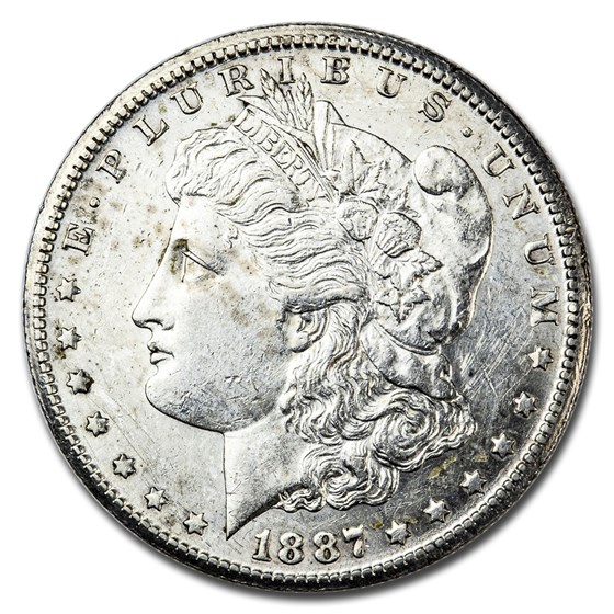 1887-S Morgan Dollar AU Details (Cleaned) 1887-S Morgan Dollar AU Details (Cleaned)